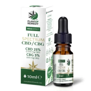 Aceite de Cannabis Sativa Plant of Remedy Full Spectrum 25% CBD 5% CBG 10ml